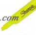 Sharpie Tank Style Highlighters, Chisel Tip, Fluorescent Yellow, 4 Pack   564118949